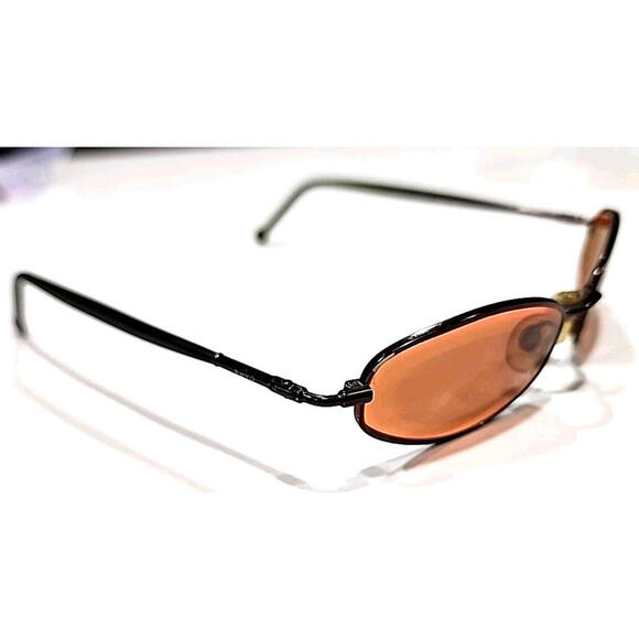 REVO 3012 081-Y1 H2O Photo Small Brown Metal Rectangular Sunglasses 51-19 135 - Picture 3 of 10